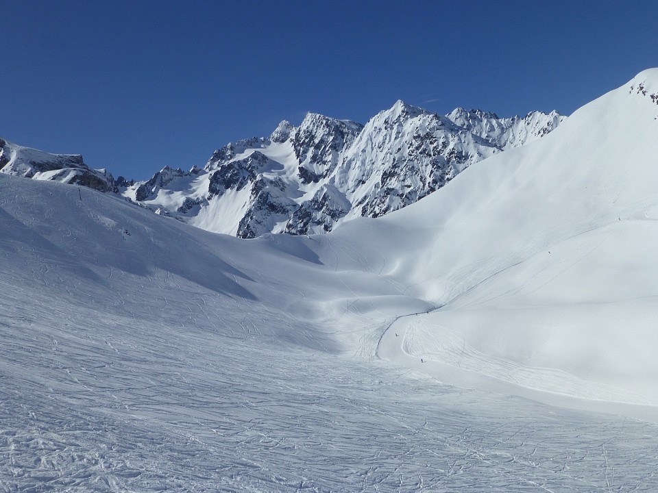 Une grande partie du domaine au-dessus de 2000 mètres…